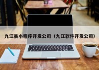 九江县小程序开发公司（九江软件开发公司）