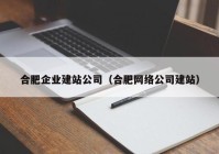 合肥企业建站公司（合肥网络公司建站）